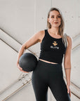 Crop top Annie - black
