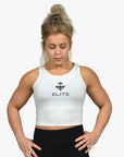 Crop top Annie - white