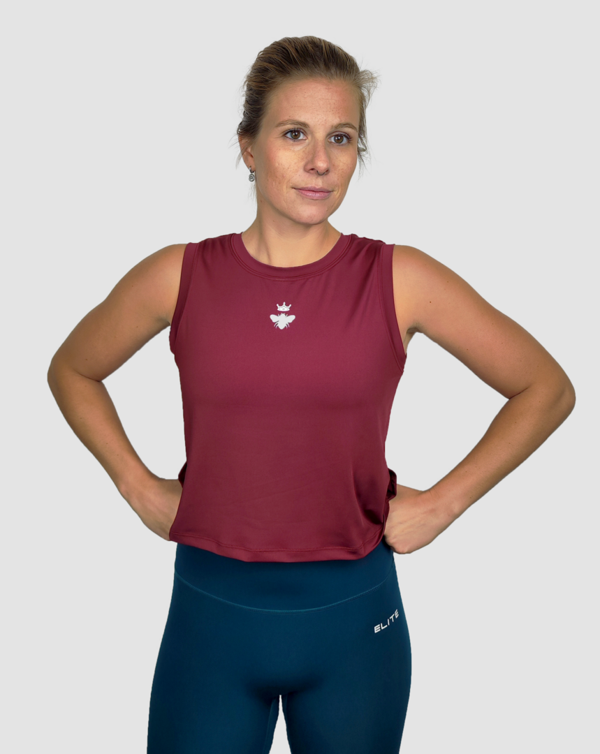 Tank top Nancy - Red Wine
