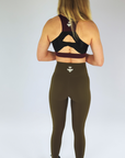 Leggings Angie - Bronze Green