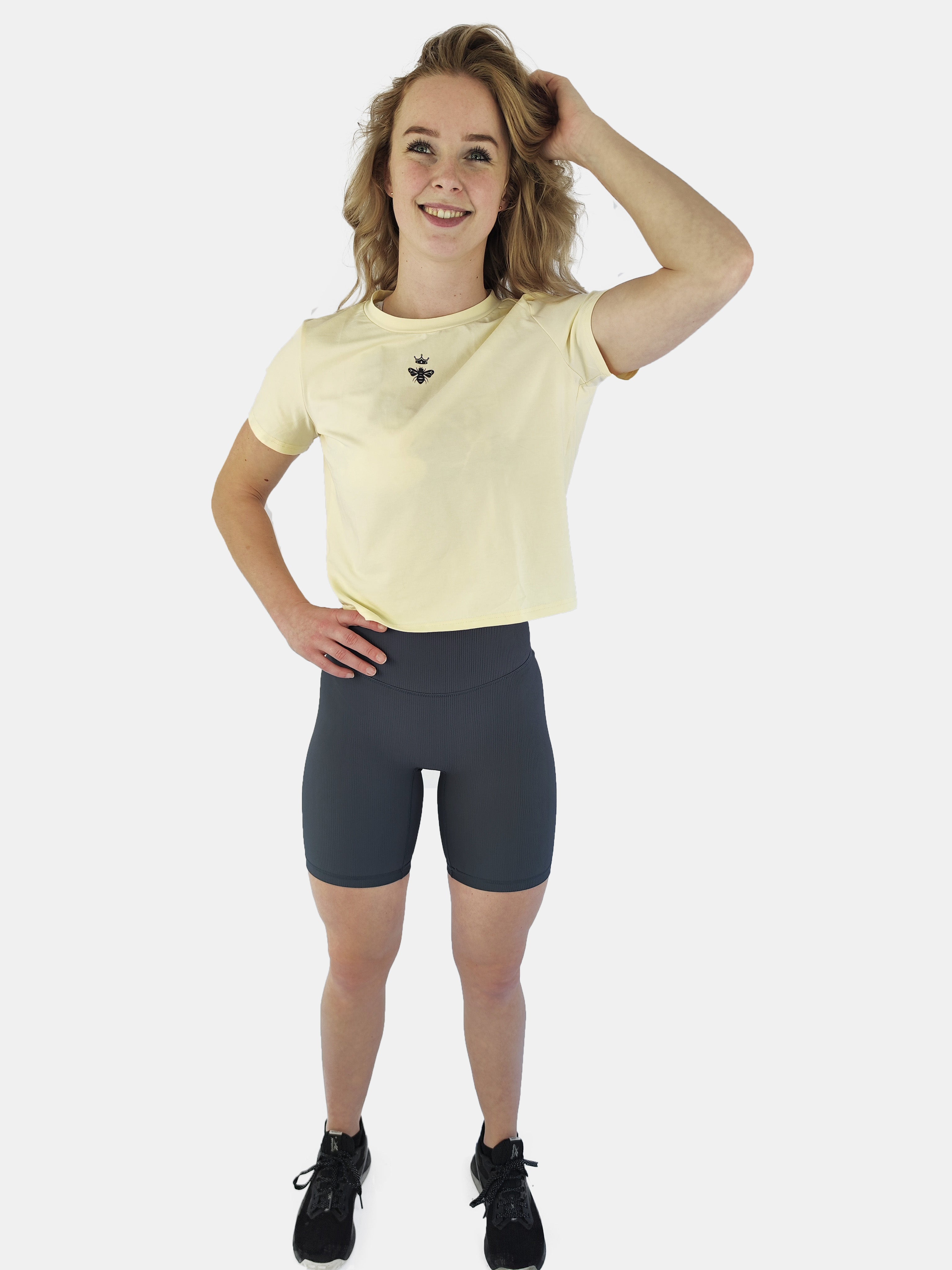 Biker shorts Wendy - Cool gray