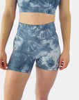Short Ivy - Tie Dye Blue and Grey