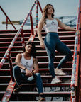Leggings Jenny - Smoky Blue
