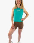 Top Fran - Aqua Blue