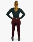 Leggings Linda - Red Wine